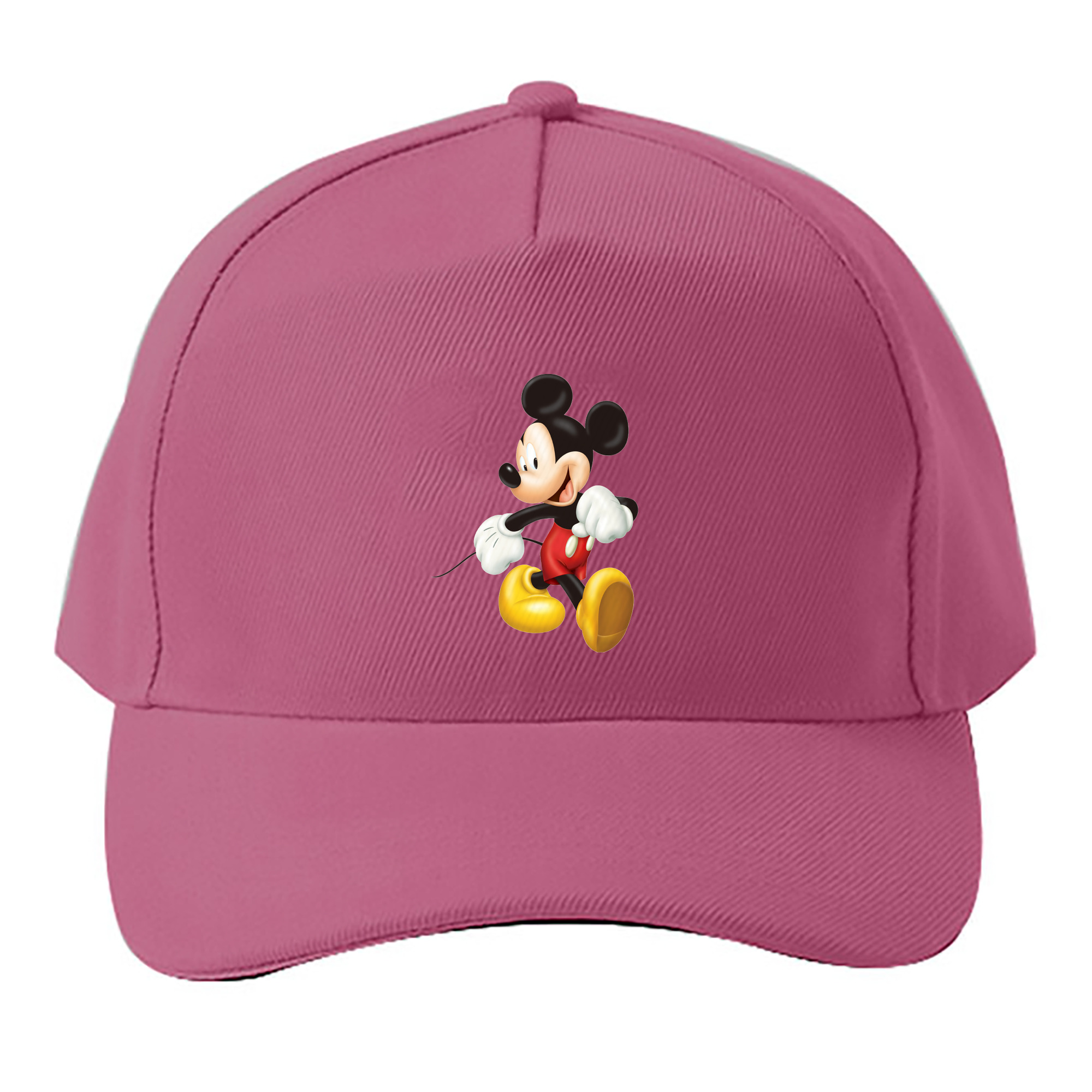 （画像用） ミッキーマウス Mickey Mouse ベースボールキャップ 綿100％ 男女兼用 帽子 スポーツ